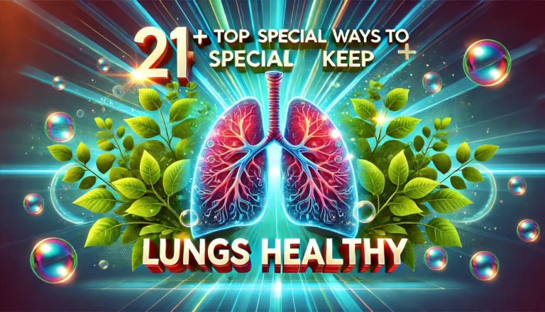 TOP SPECIAL WAYS TO KEEP LUNGS HEALTHY